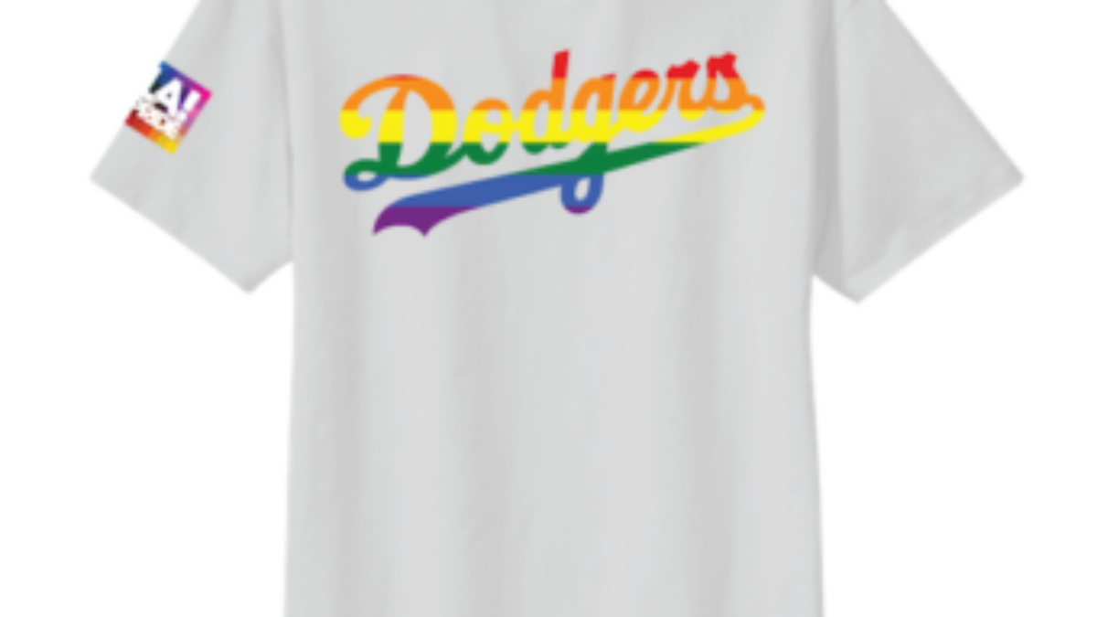 la dodgers pride shirt