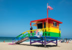 Hermosa Beach Pride Lifeguard Tower