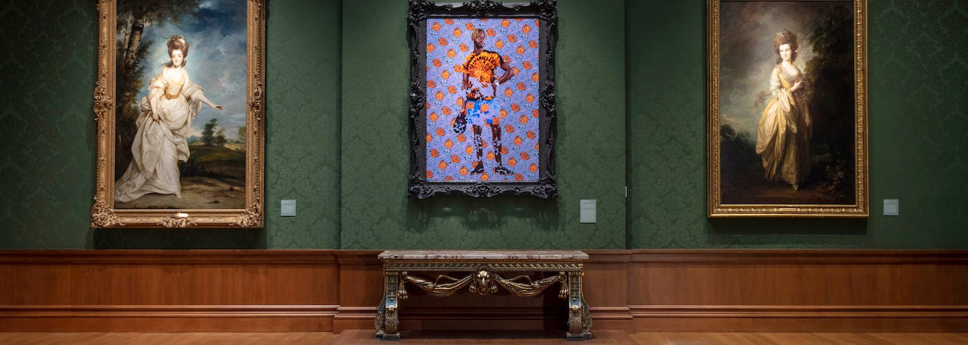 Kehinde Wiley Portrait of a Young Gentleman