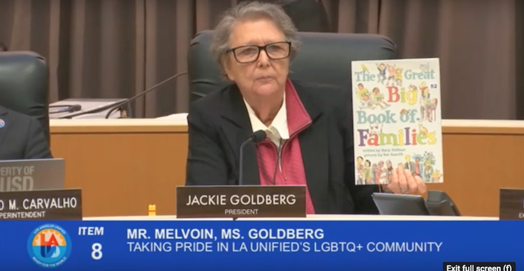 Jackie Goldberg LAUSD Los Angeles Unified School District