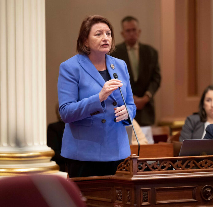Toni Atkins announces she is running for California governor.